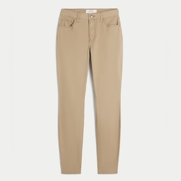 NWT Hollister Khaki Pants - Picture 1 of 4